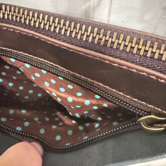 CHALA Handbags Convertible Crossbody dachshund Weiner Dog Indigo NWT 8x6" - Picture 8 of 8